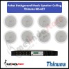 Paket Sound System Background Music Speaker Ceiling Thinuna MS-6CT | 8 Speaker